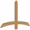 Ekena Millwork Bellingham Timber Gable Bracket, Western Red Cedar, 48"W x 30"H x 1 1/2"D x 3 1/2"F, 15/12 Pitch GBW048X30X0204BEL00SWR - alternate 4